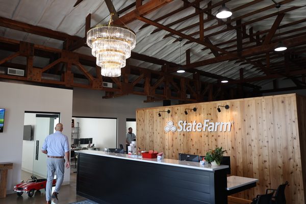 The former Kato Tool building transformed into Hatanpa State Farm Insurance Agency