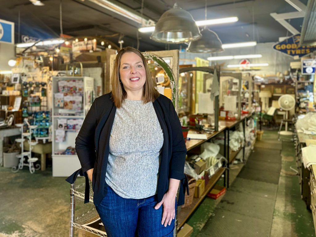 Owner of Pond Road Market, Cheryl Hamond